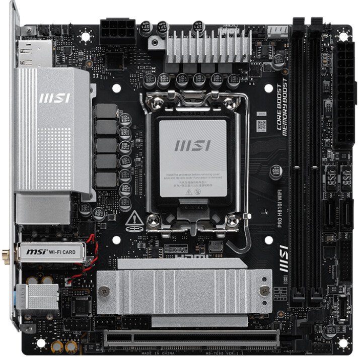 Материнская плата MSI PRO H810I WiFi