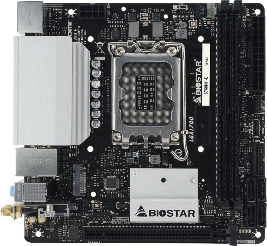 Материнская плата BIOSTAR B760NH-E Ver. 5.1