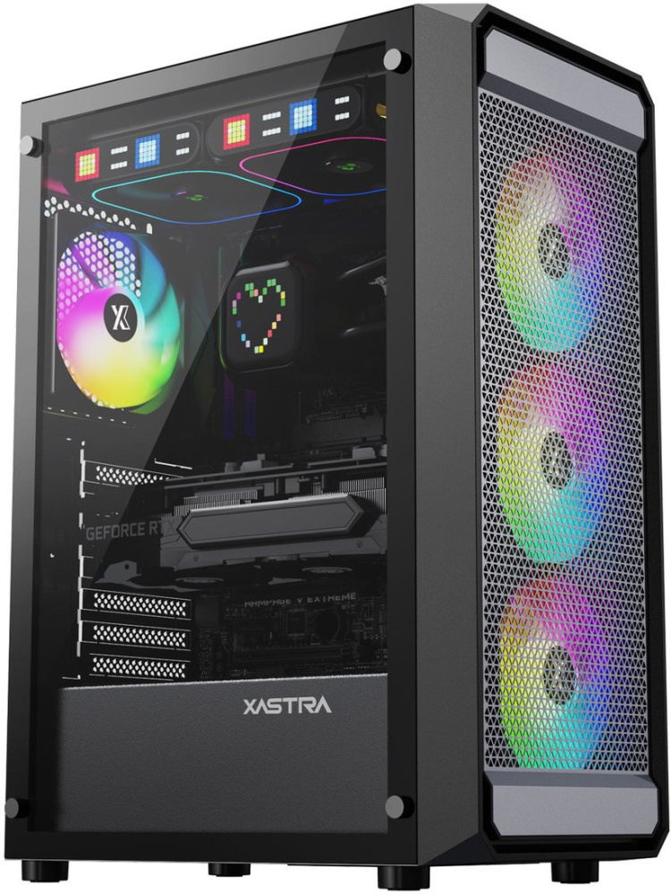 Корпус XASTRA A403 4ARGB (черный)