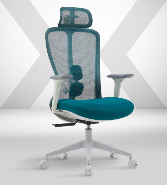 Офисное кресло SPARX Fansil (бирюзовый)