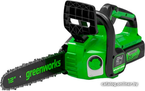 Аккумуляторная пила Greenworks GD24CS30K2 2007007UA (с 1-м АКБ 2 Ач)