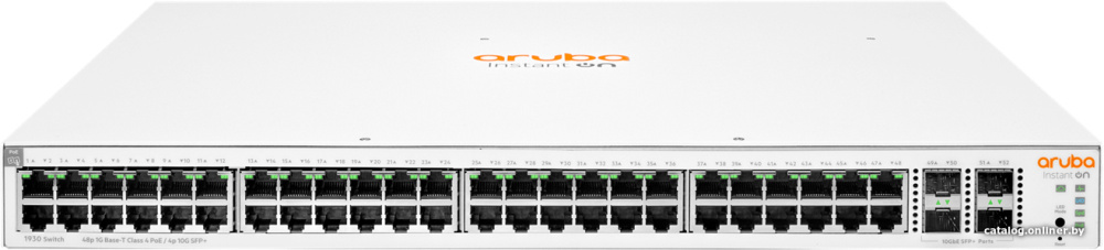 Управляемый коммутатор уровня 2+ Aruba Instant On 1930 48G Class4 PoE 4SFP/SFP+ 370W JL686B