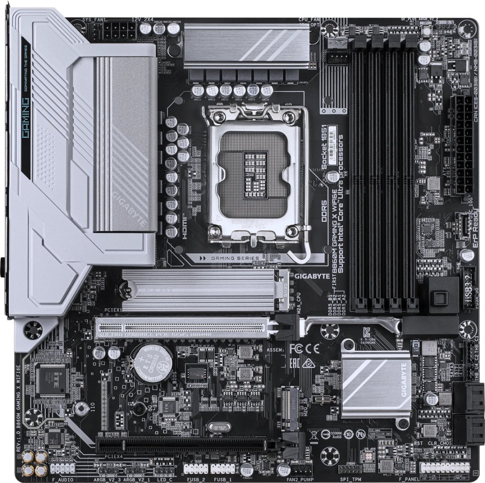 Материнская плата Gigabyte B860M Gaming X WiFi6E