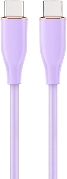 Кабель Cablexpert CC-USB2S-CMCM-1.5M-P USB Type-C - USB Type-C (1.5 м, сиреневый)