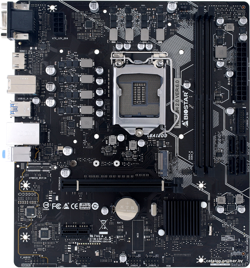 Материнская плата BIOSTAR H510MH 2.0 Ver. 6.0