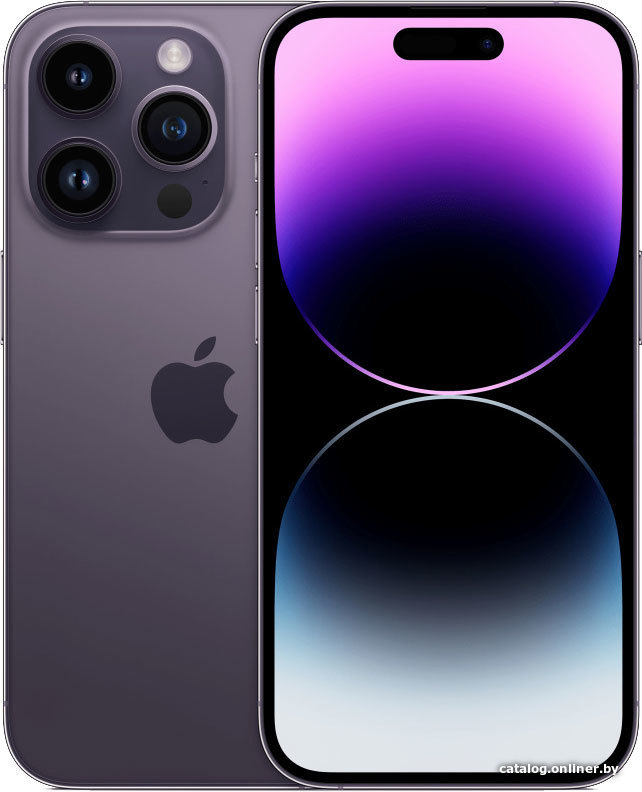 Смартфон Apple iPhone 14 Pro 256GB (темно-фиолетовый)