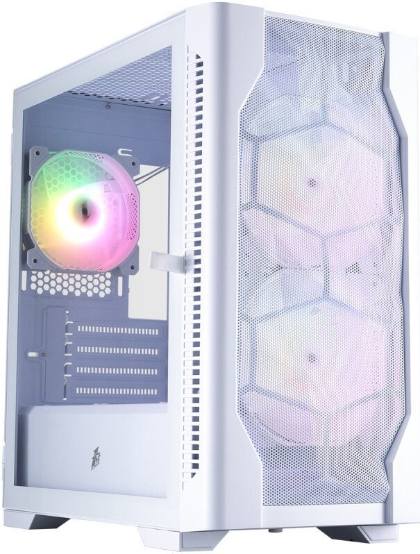 Корпус 1stPlayer D4-M ARGB (белый)