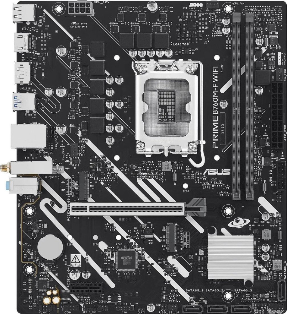 Материнская плата ASUS Prime B760M-F WiFi