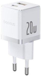 Palm Fast Charger C+U 20W EU P10111608213-01 (белый)