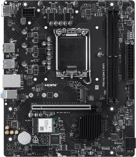 Материнская плата MSI Pro H610M-S WiFi