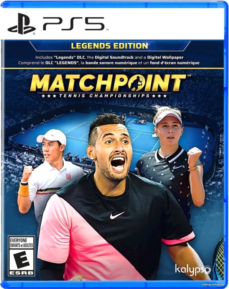 Matchpoint: Tennis Championships Legends Edition для PlayStation 5