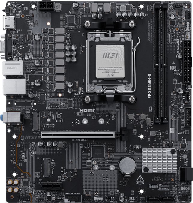 Материнская плата MSI Pro B840M-B