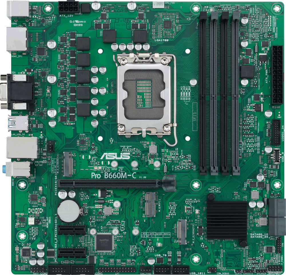 Материнская плата ASUS Pro B660M-C-CSM