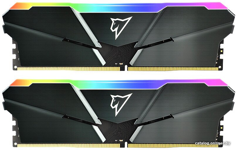 Netac Shadow RGB 2x16ГБ DDR4 3200МГц NTSRD4P32DP-32E