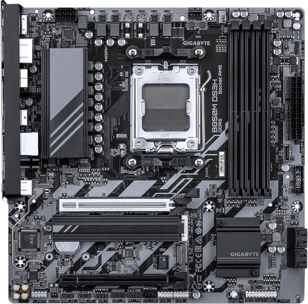 Материнская плата Gigabyte B850M DS3H (rev. 1.2)