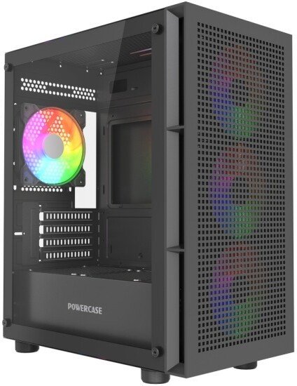 Корпус Powercase Mistral Micro EM17 CMMEM17B-A4