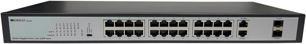 Настраиваемый коммутатор Origo OS2228/A1A