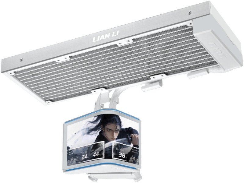 Система жидкостного охлаждения для процессора Lian Li HydroShift II OLED Curved 360 Fanless GHS2OLDC