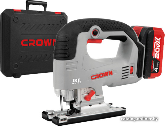 Электролобзик Crown CT25003HX-4 BMC (с 2-мя АКБ)
