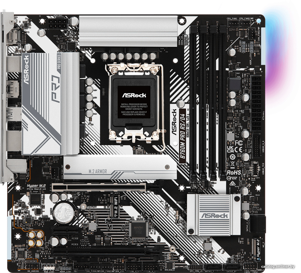 Материнская плата ASRock B760M Pro RS/D4
