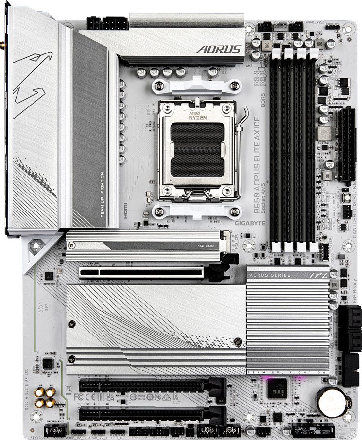 Gigabyte B650 Aorus Elite AX ICE