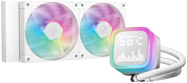 Система жидкостного охлаждения для процессора DeepCool LP240 WH R-LP240-WHMSMC-G-1