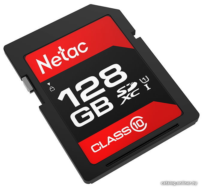 Карта памяти Netac SDXC 128GB U1/C10 Netac P600