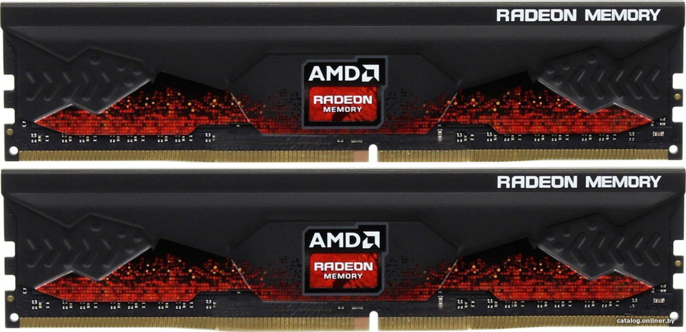 Оперативная память AMD Radeon R9 Gamer Series 2x32GB DDR4 PC4-25600 R9S464G3206U2K