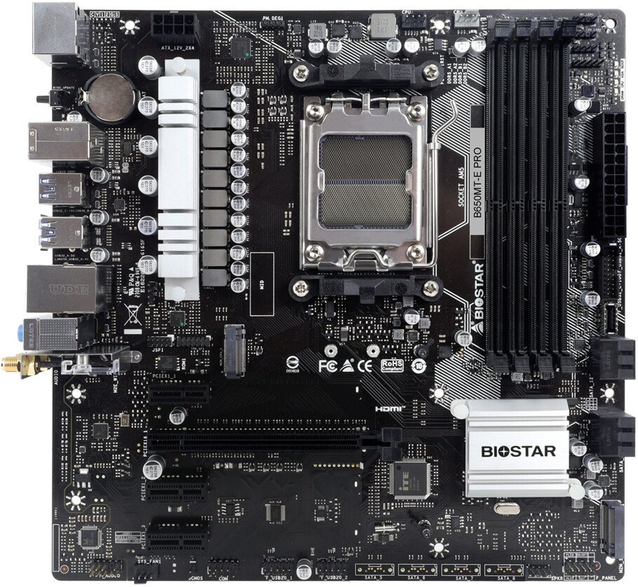 Материнская плата BIOSTAR B650MT-E Pro Ver. 6.0