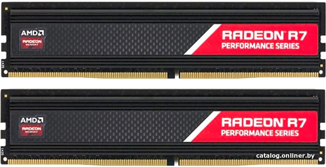 Оперативная память AMD Radeon R7 Performance 2x16GB DDR4 PC4-19200 R7S432G2400U2K