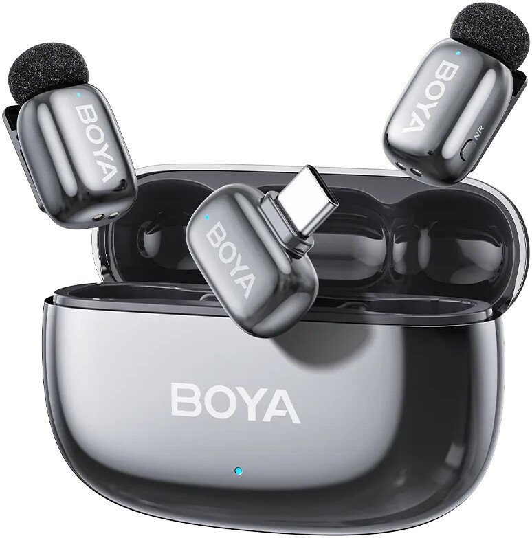 Радиосистема BOYA Mini 2-02 (серебристый)