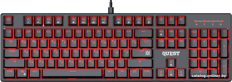 Клавиатура Defender Quest GK-596