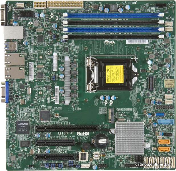 Материнская плата Supermicro MBD-X11SSH-F-B