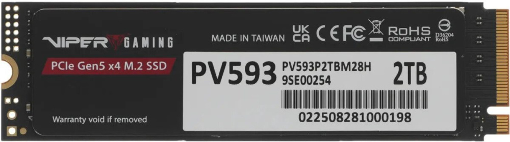 SSD Patriot Viper VP593 2TB PV593P2TBM28H