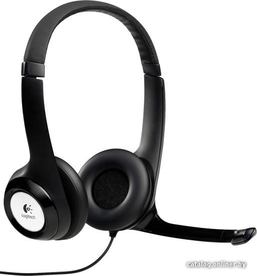 Офисная гарнитура Logitech H390 (черный)