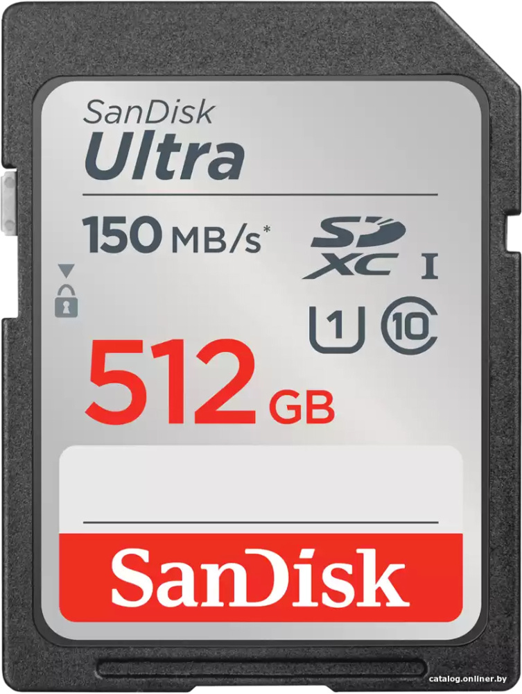 Карта памяти SanDisk Ultra SDXC SDSDUNC-512G-GN6IN 512GB