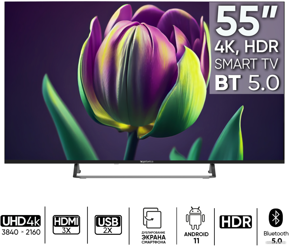 Телевизор Topdevice 55" Ultra Neo CS06