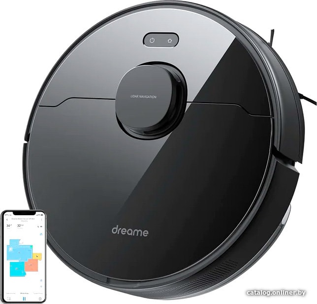 Робот-пылесос Dreame D9 Max RLD33GA (международная версия Dreamehome, черный)