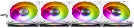 Комплект вентиляторов для корпуса с контроллером ADATA XPG Hurricane MAG 120 ARGB PWM (белый)