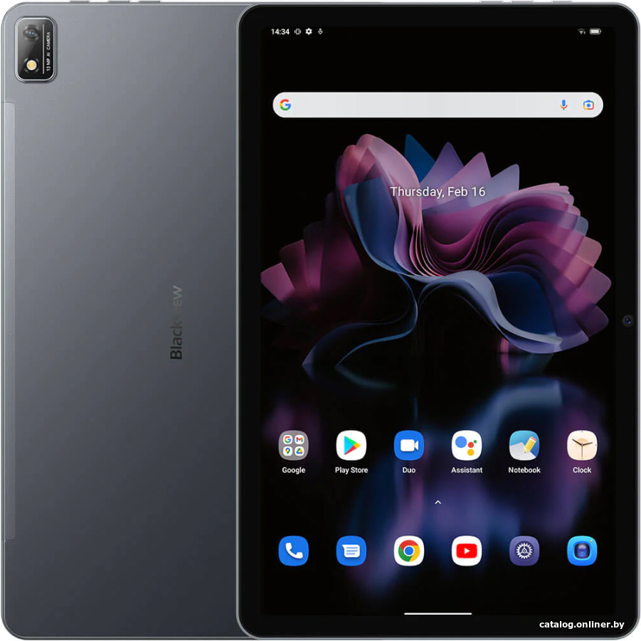 Планшет Blackview Tab 16 (серый метеорит)