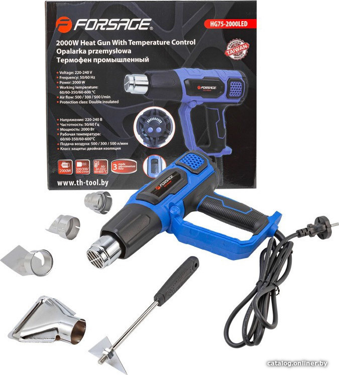 Промышленный фен FORSAGE F-HG75-2000LED