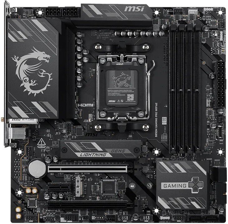 Материнская плата MSI B850M Gaming Pro WiFi6E