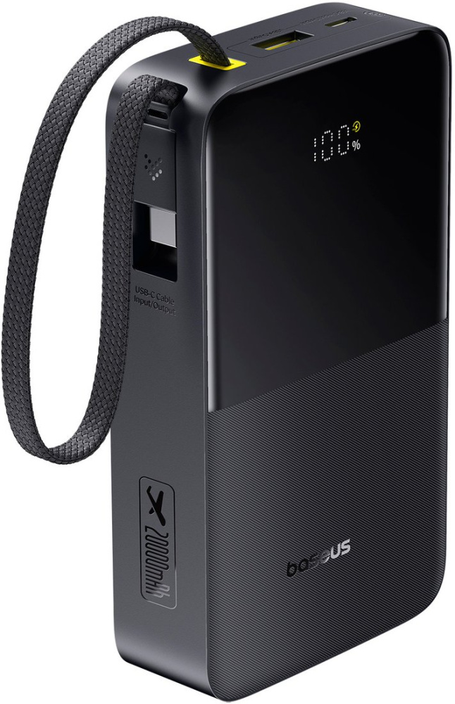 Внешний аккумулятор Baseus EnerFill FC51 Bipow2 Pro Power Bank 20000mAh (черный)
