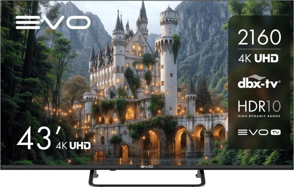 Телевизор Evo TV 43 Black TD0051752RU