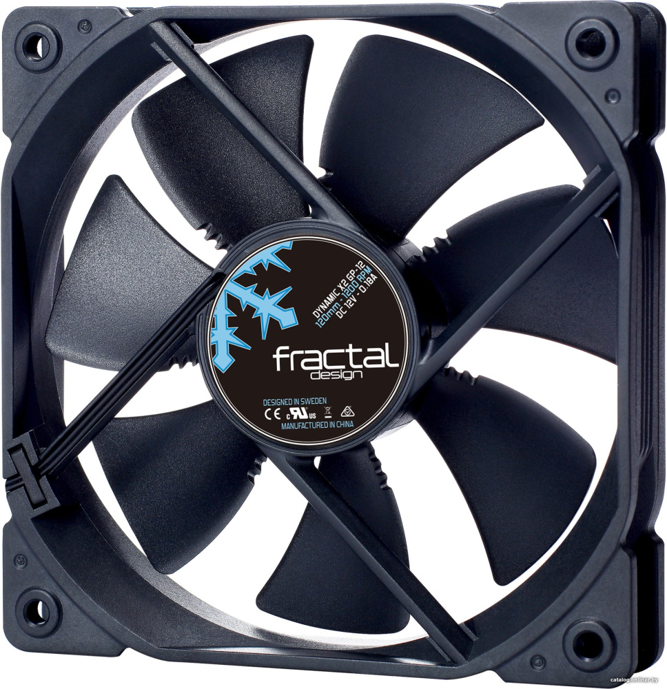 Вентилятор для корпуса Fractal Design Dynamic X2 GP-12 (белый)