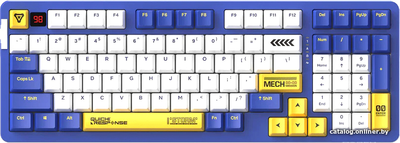 Клавиатура Dareu A98 Pro (синий)