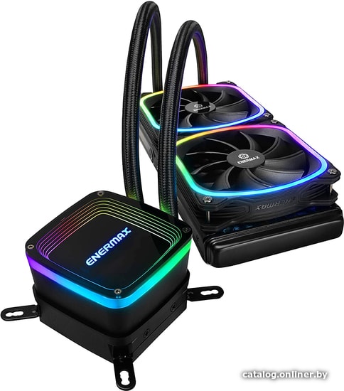 Кулер для процессора Enermax Aquafusion 240 (черный) ELC-AQF240-SQA