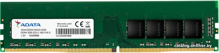 Оперативная память A-Data 8GB DDR4 PC4-25600 AD4U320038G22-SGN
