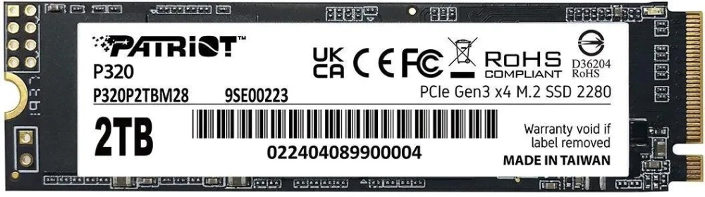 SSD Patriot P320 2TB P320P2TBM28