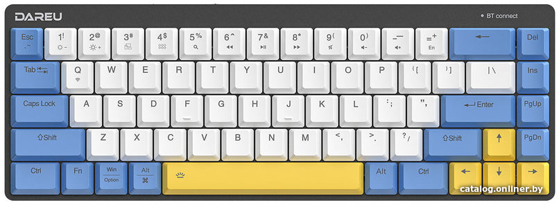 Клавиатура Dareu EK868 (Kaihl Brown, Cornflower Blue)